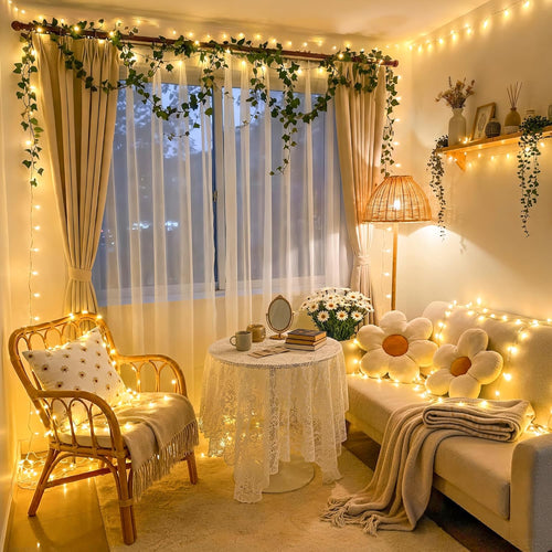 168FT 600 LED Christmas Lights Outdoor Waterproof Clear Wire Indoor String Lights for outside Warm White Christmas Tree Lights Plug in for Bedroom Wedding Party Valentines Decor