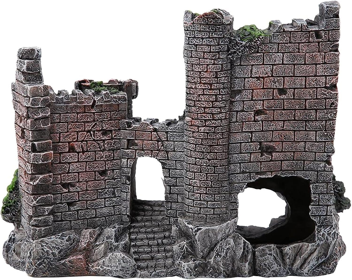 Aquarium Ornaments Resin Castle Decorations Submarine Fish Tank Supplies Accessories Eco-Friendly Fish Tank Creativity Aquarium Ornament Betta Fish Hide Cave