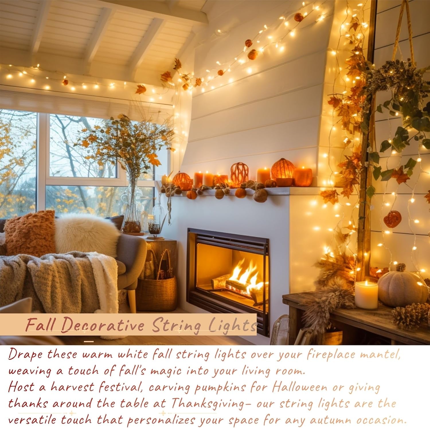 168FT 600 LED Christmas Lights Outdoor Waterproof Clear Wire Indoor String Lights for outside Warm White Christmas Tree Lights Plug in for Bedroom Wedding Party Valentines Decor